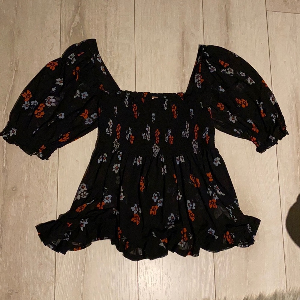 Free People semi-shear top